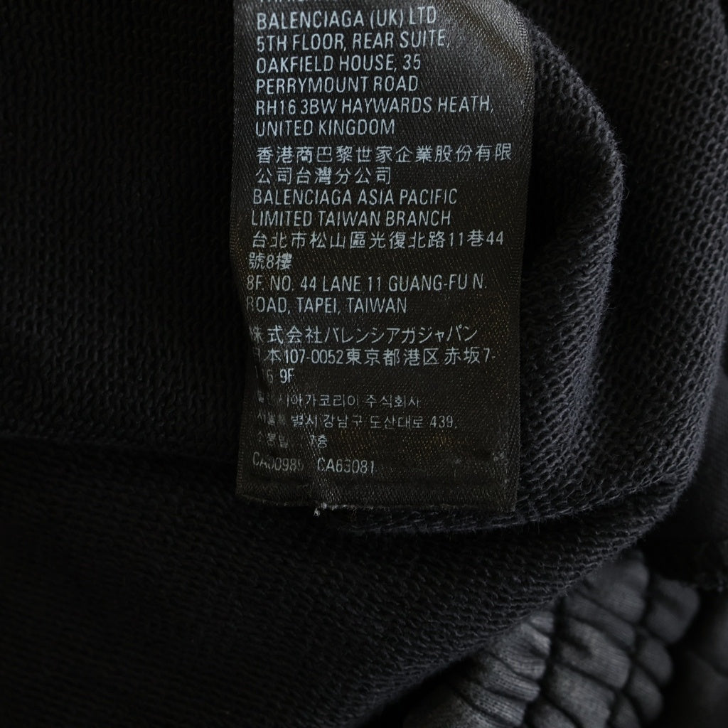 BALENCIAGA(バレンシアガ) 24SS フレイムロゴ ハーフパンツ ブラック