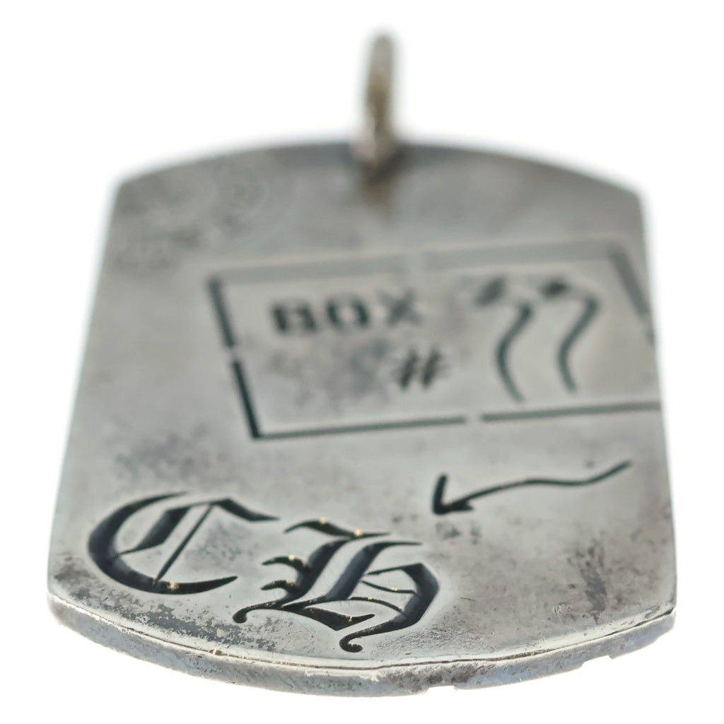 CHROME HEARTS(クロムハーツ) DOG TAG AOYAMA 20TH CH青山20周年記念ドッグタグネックレストップ シルバー