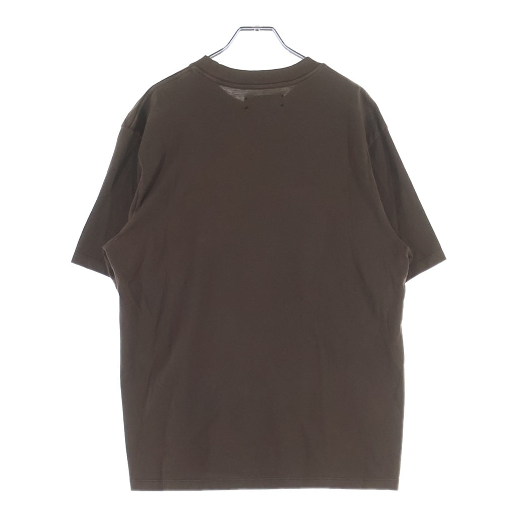 AMIRI(アミリ) 21SS Front Eagle Print Tee フロントイーグルプリント ラメ加工 Tシャツ 半袖Tシャツ カットソー ブラウン SRPS24MJG006SMRBC09