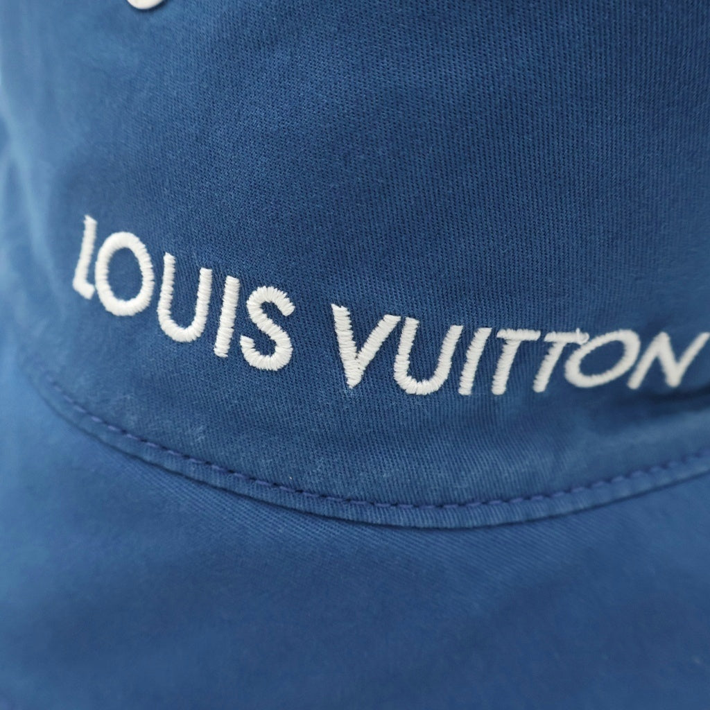 LOUIS VUITTON(ルイヴィトン) モノグラム エッセンシャル リバーシブル バケットハット 帽子 M78774 インディゴ