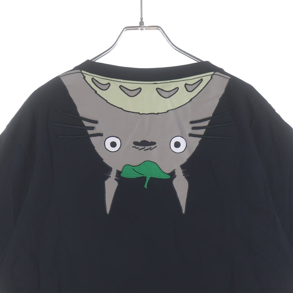 LOEWE(ロエベ) 21SS キャラクタープリント ロゴ刺繍 半袖Tシャツ カットソー ブラック S848Y22X01