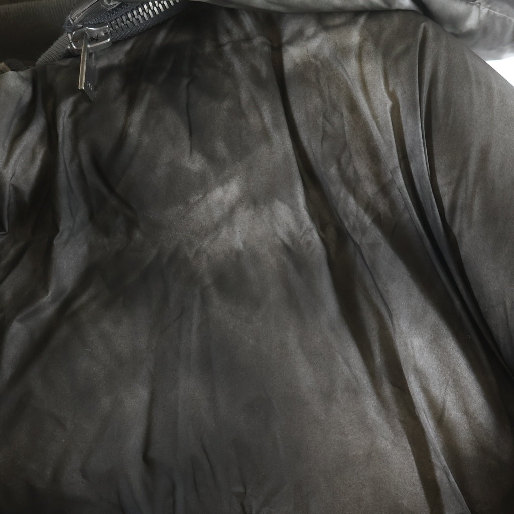 HELIOT EMIL(エリオット・エミル) SCULPTURAL DOWN JACKET ナイロン ダウン ジャケット ライトグレー