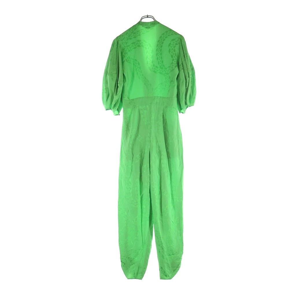 STELLA McCARTNEY(ステラマッカートニー) チェーンプリントジャガードジャンプスーツ レディース グリーン 610028