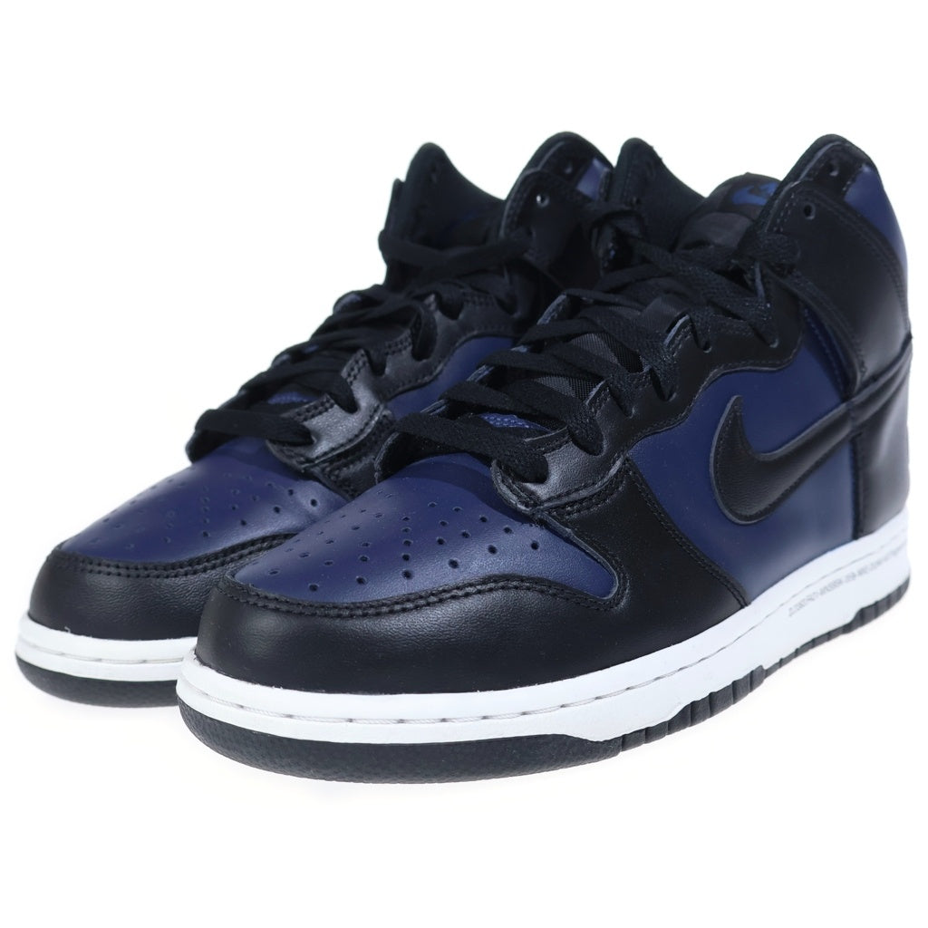 NIKE(ナイキ) ×FRAGMENT DESIGN DUNK HIGH CITY PACK MIDNIGHT NAVY DJ0383-400 フラグメント ダンク ミッドナイト ハイカットスニーカー ネイビー/ブラック US9/27cm