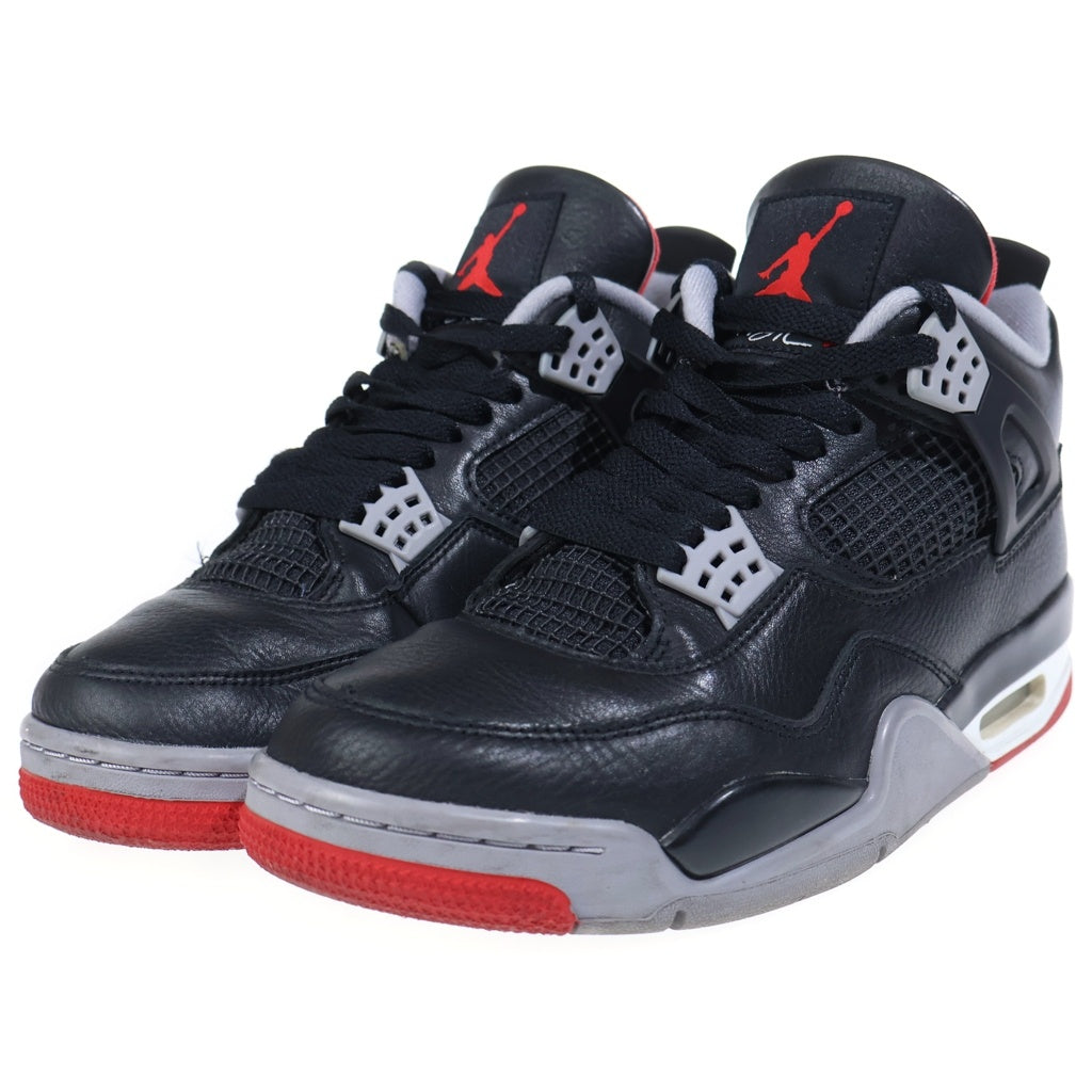 NIKE(ナイキ) AIR JORDAN 4 RETRO Bred Reimagined FV5029-006 エアジョーダン4レトロブレッドリイマジンド ローカットスニーカー ブラック US9.5/27.5cm