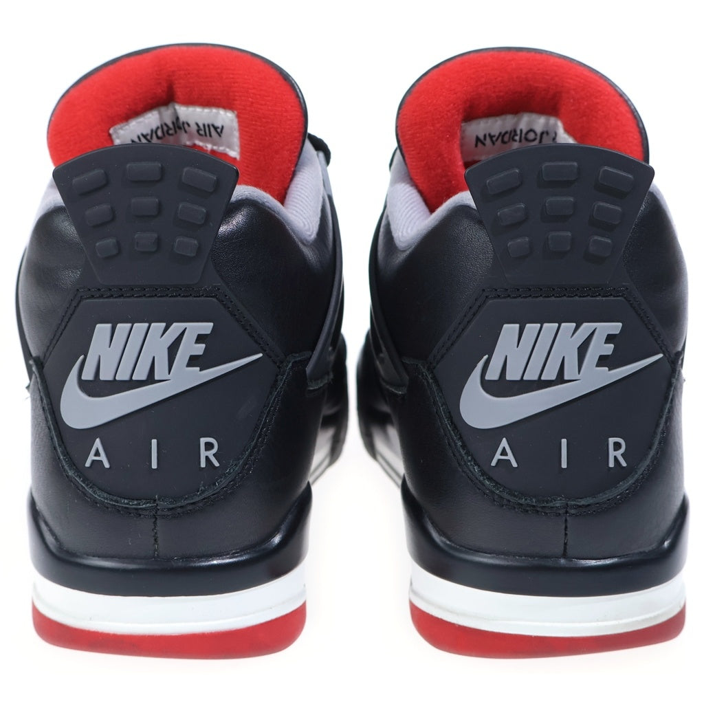 NIKE(ナイキ) AIR JORDAN 4 RETRO Bred Reimagined FV5029-006 エアジョーダン4レトロブレッドリイマジンド ローカットスニーカー ブラック US9.5/27.5cm