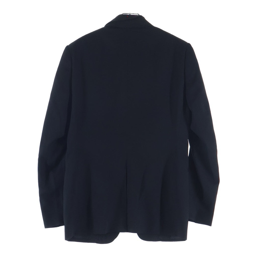 Christian Dior(クリスチャンディオール) 21SS ラペルオブリーク切替1B テーラードジャケット ブラック 033C228B4739