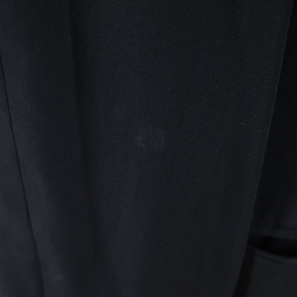 Christian Dior(クリスチャンディオール) 21SS ラペルオブリーク切替1B テーラードジャケット ブラック 033C228B4739