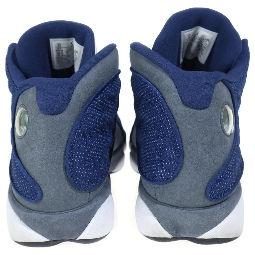 NIKE(ナイキ) AIR JORDAN 13 FLINT GREY 414571-404 エアジョーダン13 フリント グレー ハイカットスニーカー ブルー/ホワイト/グレー US10/28cm