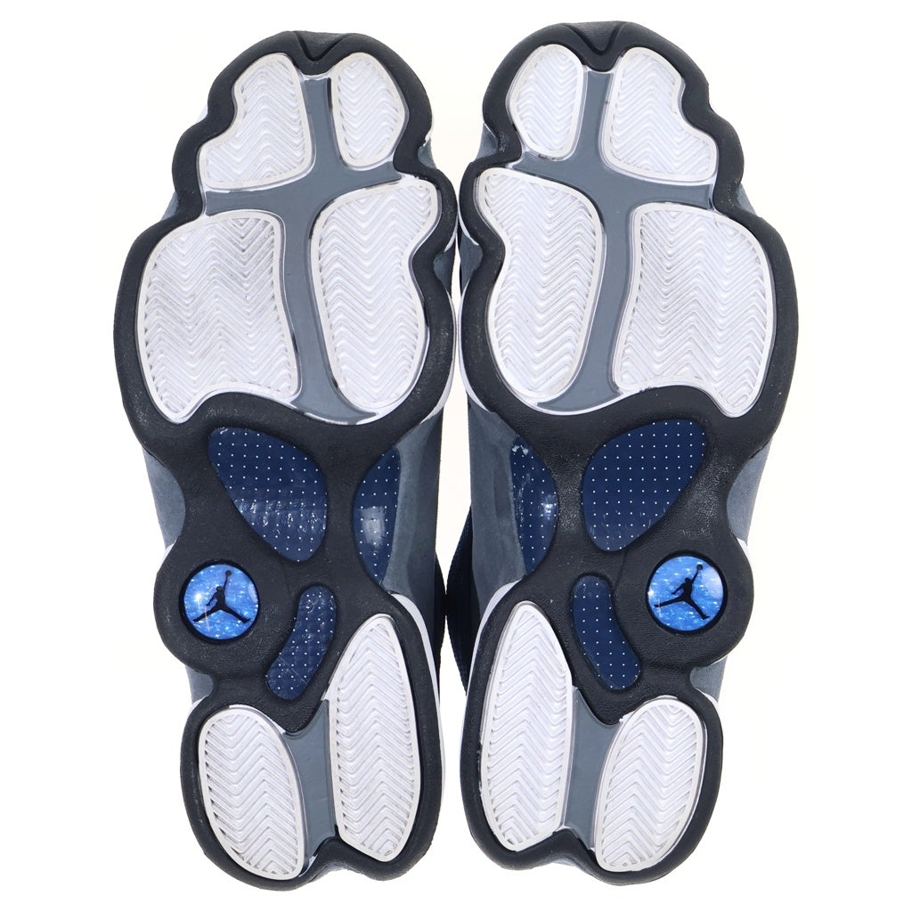 NIKE(ナイキ) AIR JORDAN 13 FLINT GREY 414571-404 エアジョーダン13 フリント グレー ハイカットスニーカー ブルー/ホワイト/グレー US10/28cm