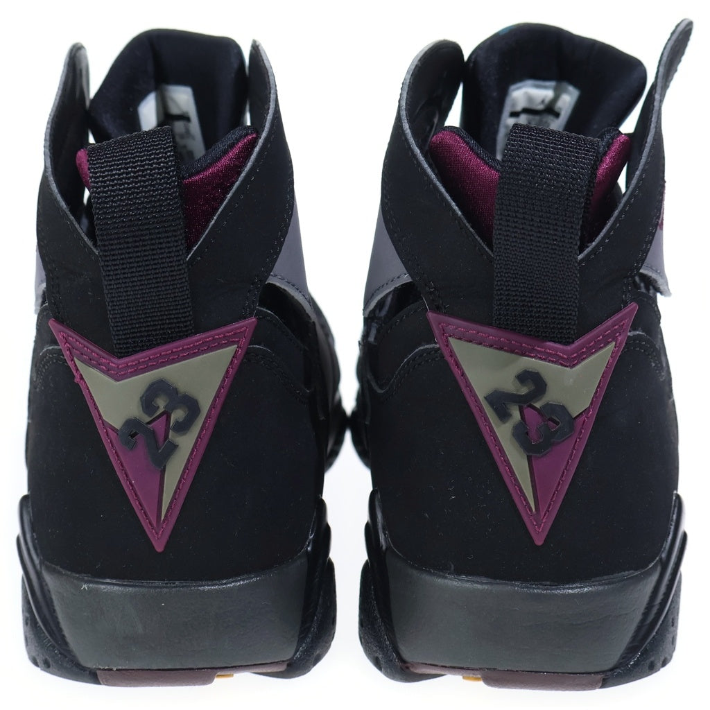 NIKE(ナイキ) 【観賞用 2015年製】 AIR JORDAN 7 RETRO BORDEAUX 304775-034 エアジョーダン7 レトロ ボルドー ハイカットスニーカー ブラック US10/28cm