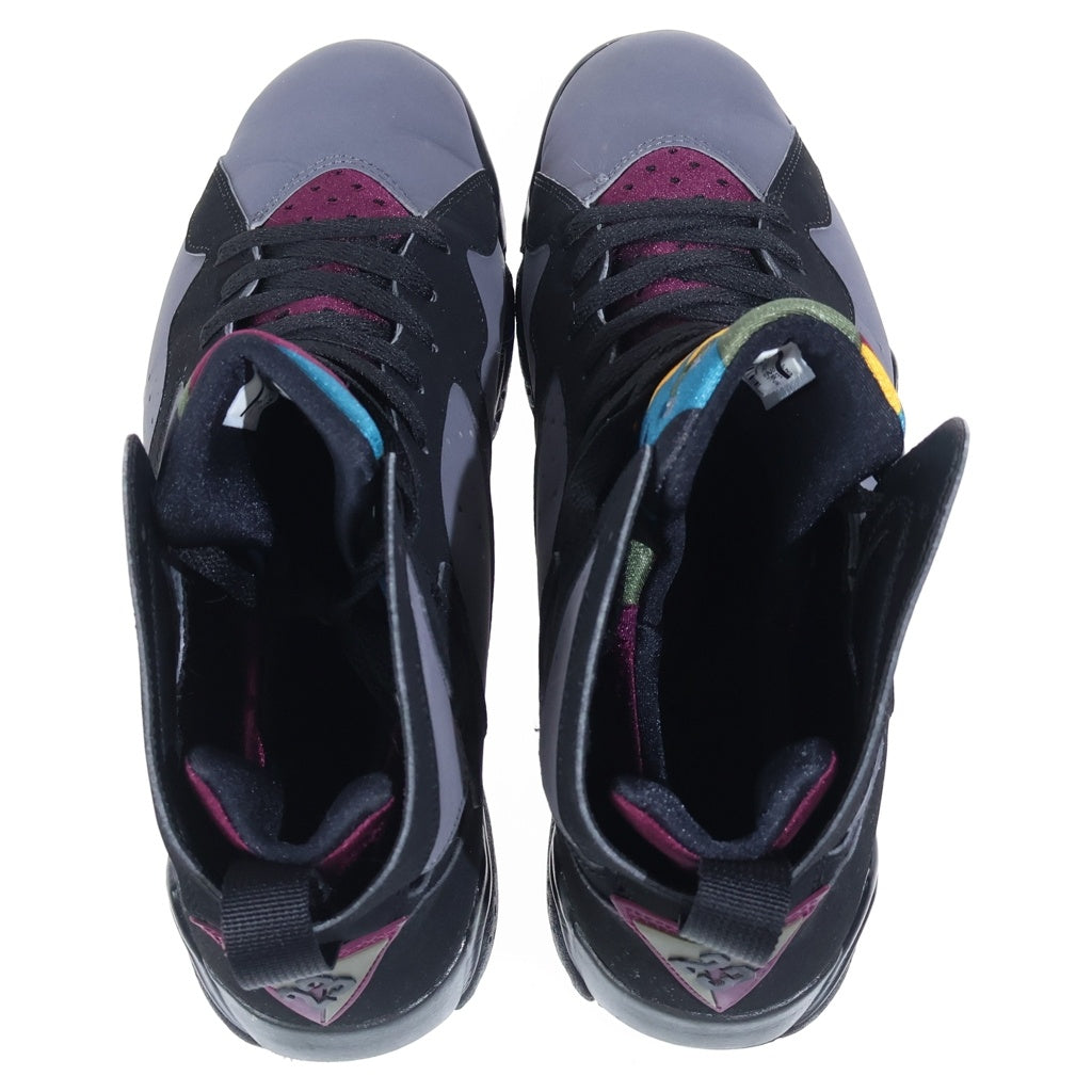 NIKE(ナイキ) 【観賞用 2015年製】 AIR JORDAN 7 RETRO BORDEAUX 304775-034 エアジョーダン7 レトロ ボルドー ハイカットスニーカー ブラック US10/28cm