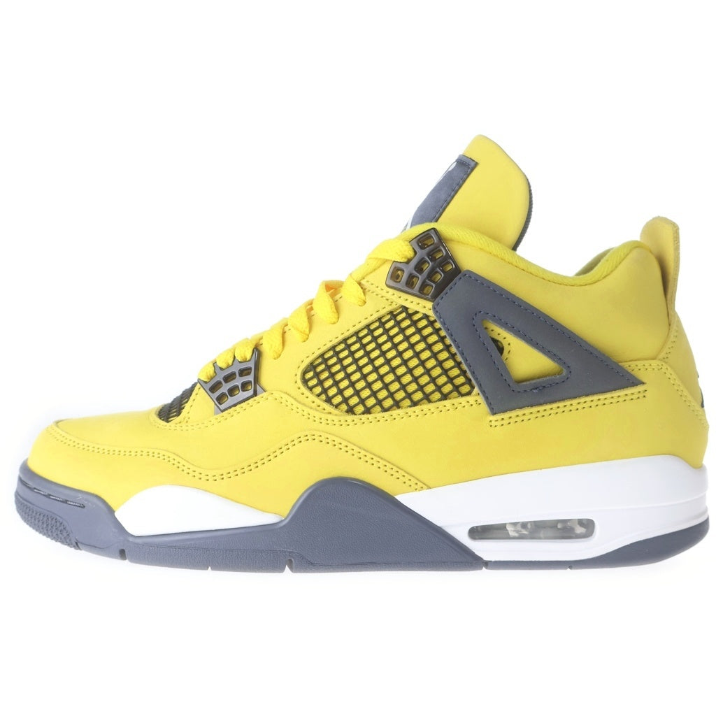 NIKE(ナイキ) AIR JORDAN 4 RETRO TOUR YELLOW CT8527-700 エアジョーダン 4 レトロ ハイカットスニーカー ツアーイエロー US10/28cm イエロー
