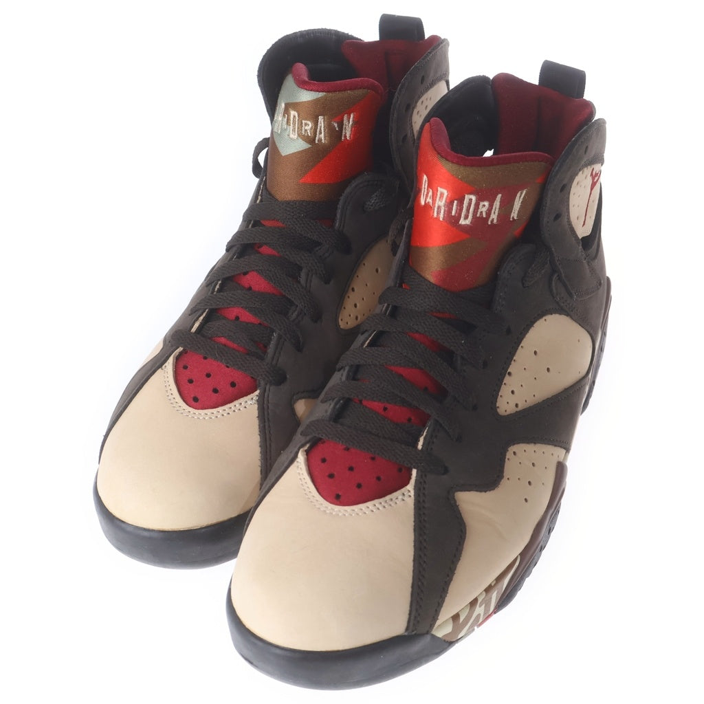 NIKE(ナイキ) ×Patta AIR JORDAN 7 OG BROWN AT3375-200 エアジョーダン7 ブラウン ハイカットスニーカー シューズ US10.5/28.5cm ブラウン