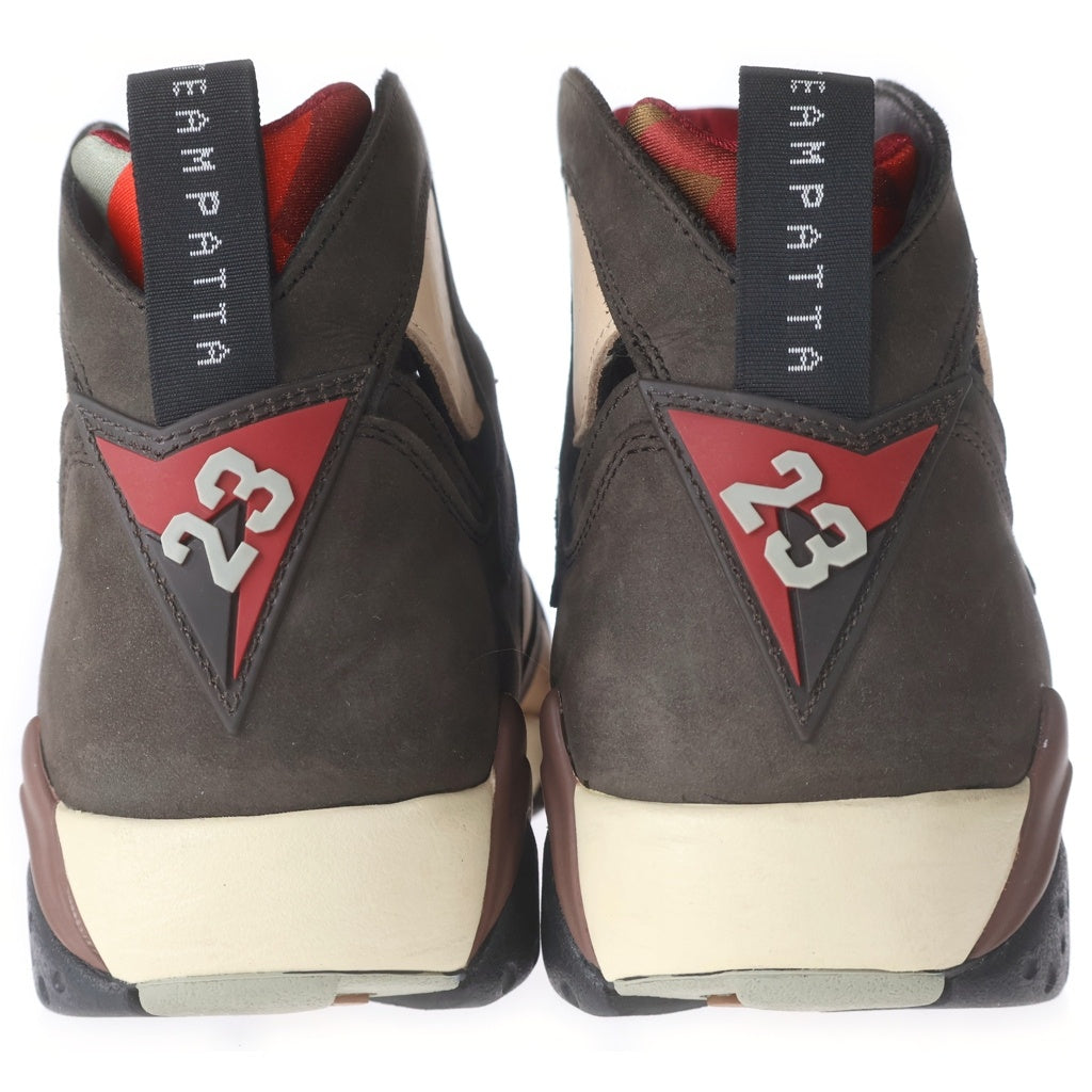 NIKE(ナイキ) ×Patta AIR JORDAN 7 OG BROWN AT3375-200 エアジョーダン7 ブラウン ハイカットスニーカー シューズ US10.5/28.5cm ブラウン