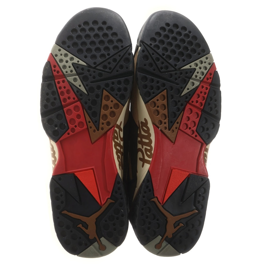 NIKE(ナイキ) ×Patta AIR JORDAN 7 OG BROWN AT3375-200 エアジョーダン7 ブラウン ハイカットスニーカー シューズ US10.5/28.5cm ブラウン
