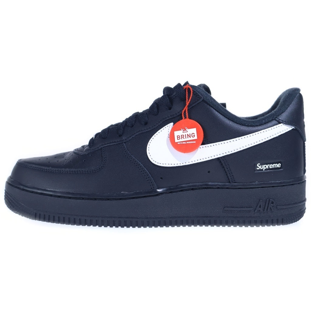 SUPREME(シュプリーム) ×NIKE AIR FORCE 1 LOW CU9225-002 ナイキ エアフォース1 ローカットスニーカー ブラック/ホワイト US9/27cm