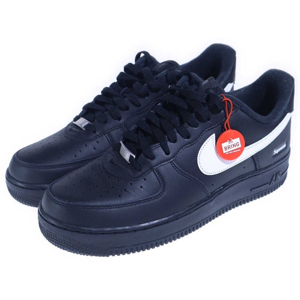 SUPREME(シュプリーム) ×NIKE AIR FORCE 1 LOW CU9225-002 ナイキ エアフォース1 ローカットスニーカー ブラック/ホワイト US9/27cm
