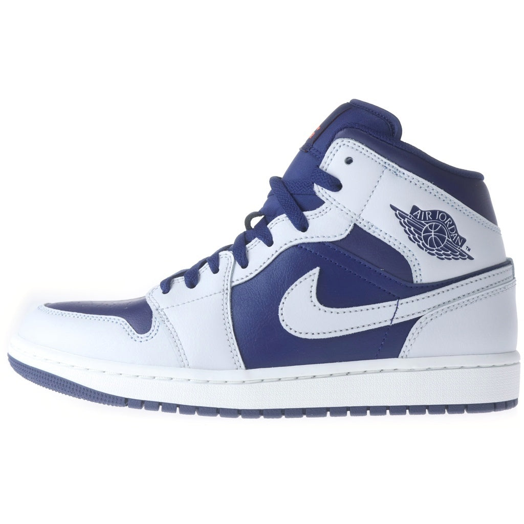 NIKE(ナイキ) AIR JODAN 1 MID Blue Void DQ8426-403 エアジョーダン1 ミッド ブルーボイド ミッドカットスニーカー シューズ ブルー/ホワイト US9/27.0cm