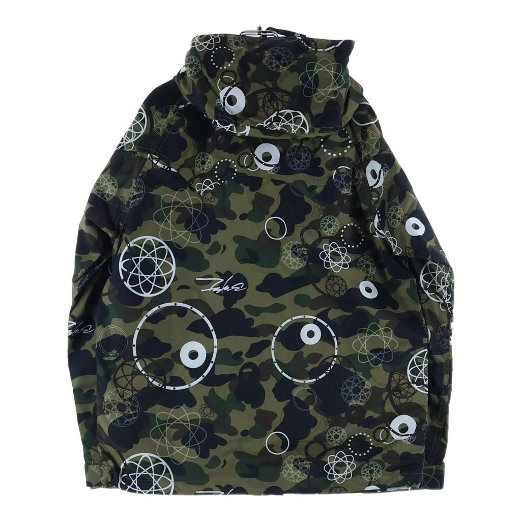 A BATHING APE(アベイシングエイプ) × Futura Unkle 1st Camo Snowboard Jacket フューチュラ アンクル ファースト カモ スノーボードジャケット カーキ 001HJC231901X