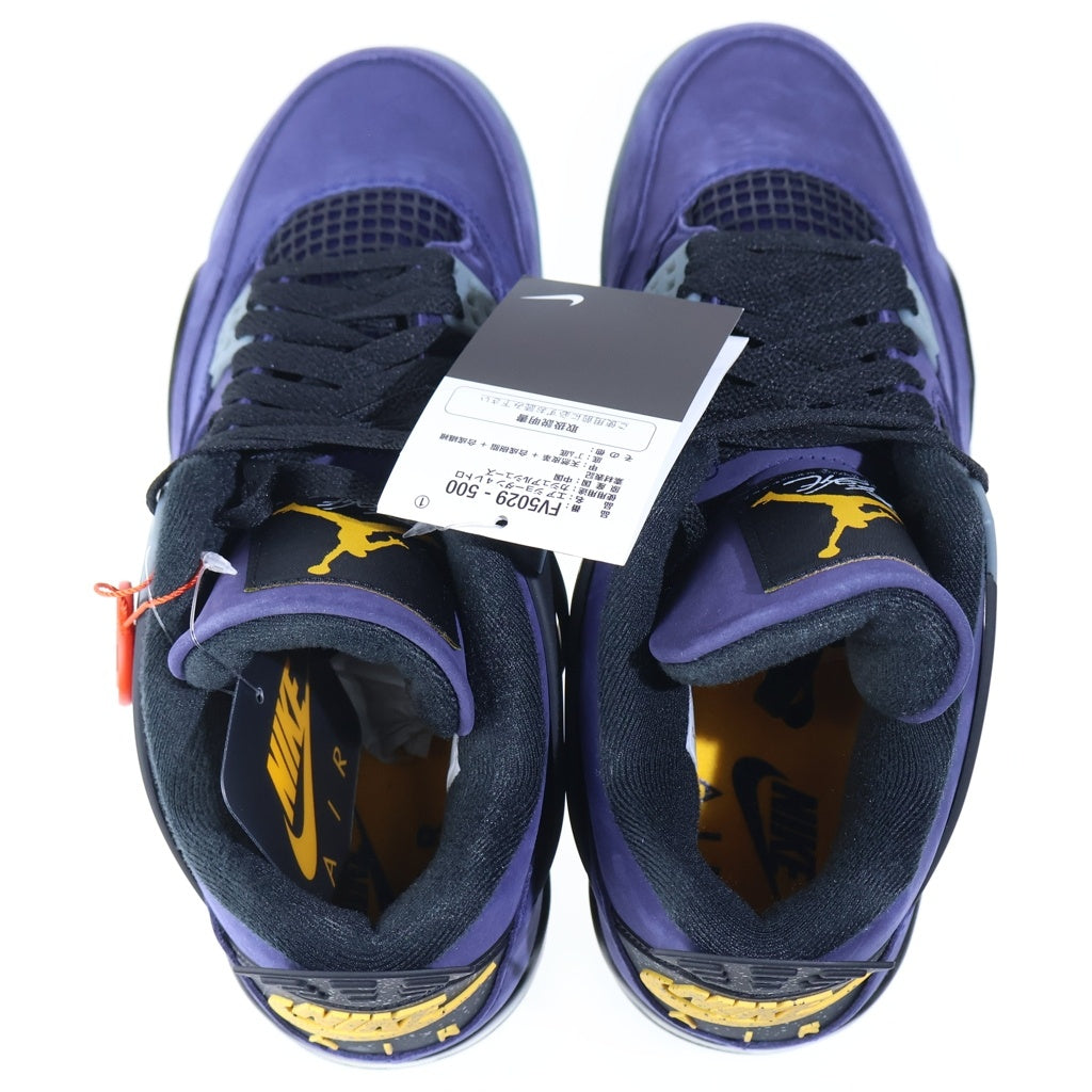 NIKE(ナイキ) AIR JORDAN 4 RETRO Imperial Purple FV5029-500 エアジョーダン4 レトロ ハイカットスニーカー US9/27cm パープル