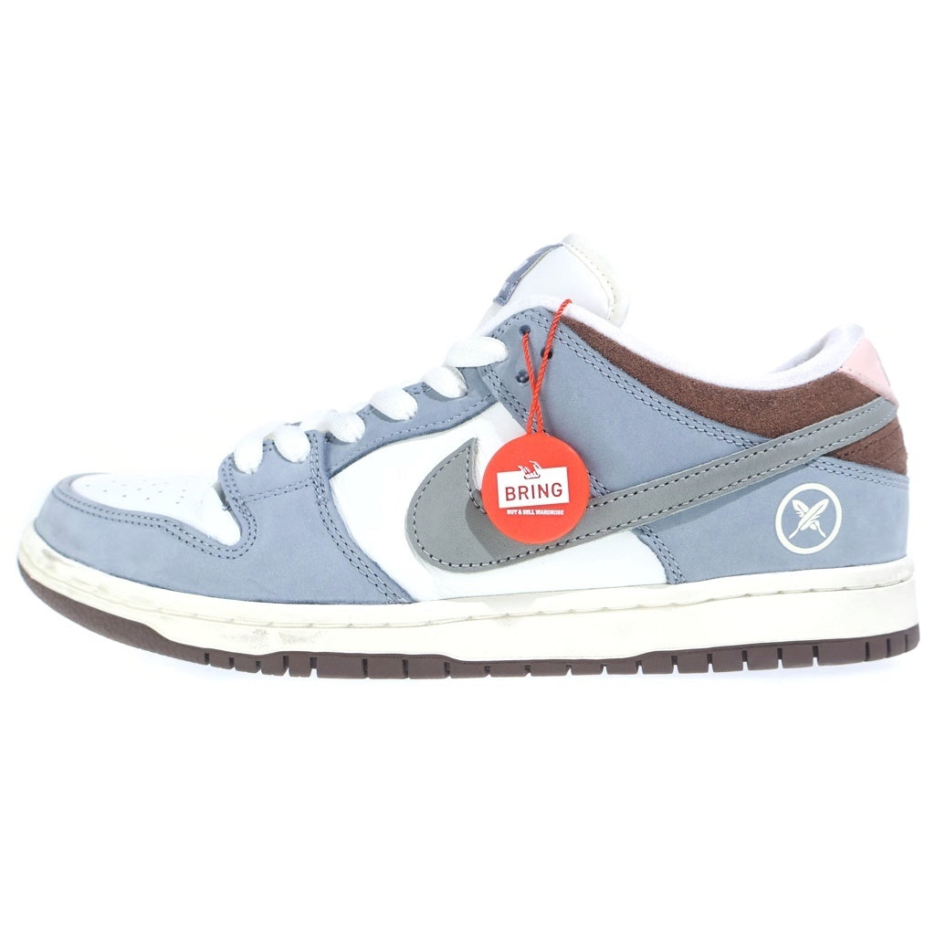 NIKE(ナイキ) ×YUTO HORIGOME DUNK LOW PRO QS FQ1180-001 堀米雄斗 ダンク プロ クイックストライク ローカットスニーカー US8.5/26.5cm ホワイト/グレー