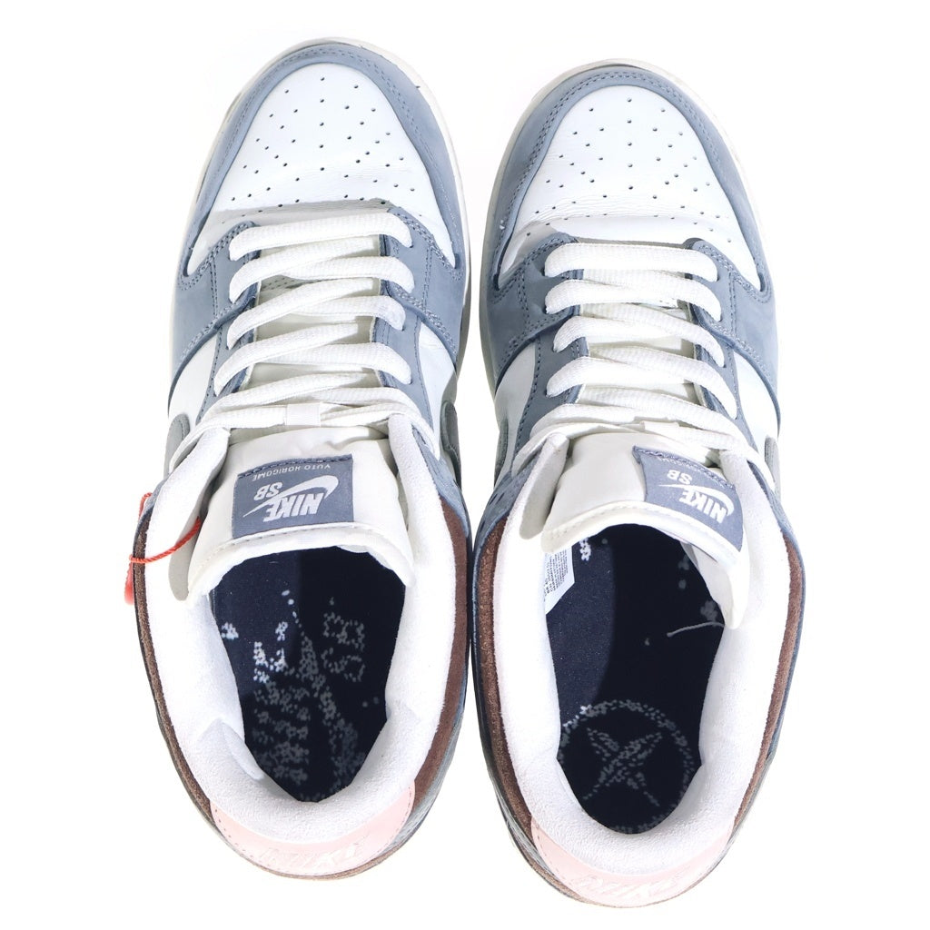 NIKE(ナイキ) ×YUTO HORIGOME DUNK LOW PRO QS FQ1180-001 堀米雄斗 ダンク プロ クイックストライク ローカットスニーカー US8.5/26.5cm ホワイト/グレー