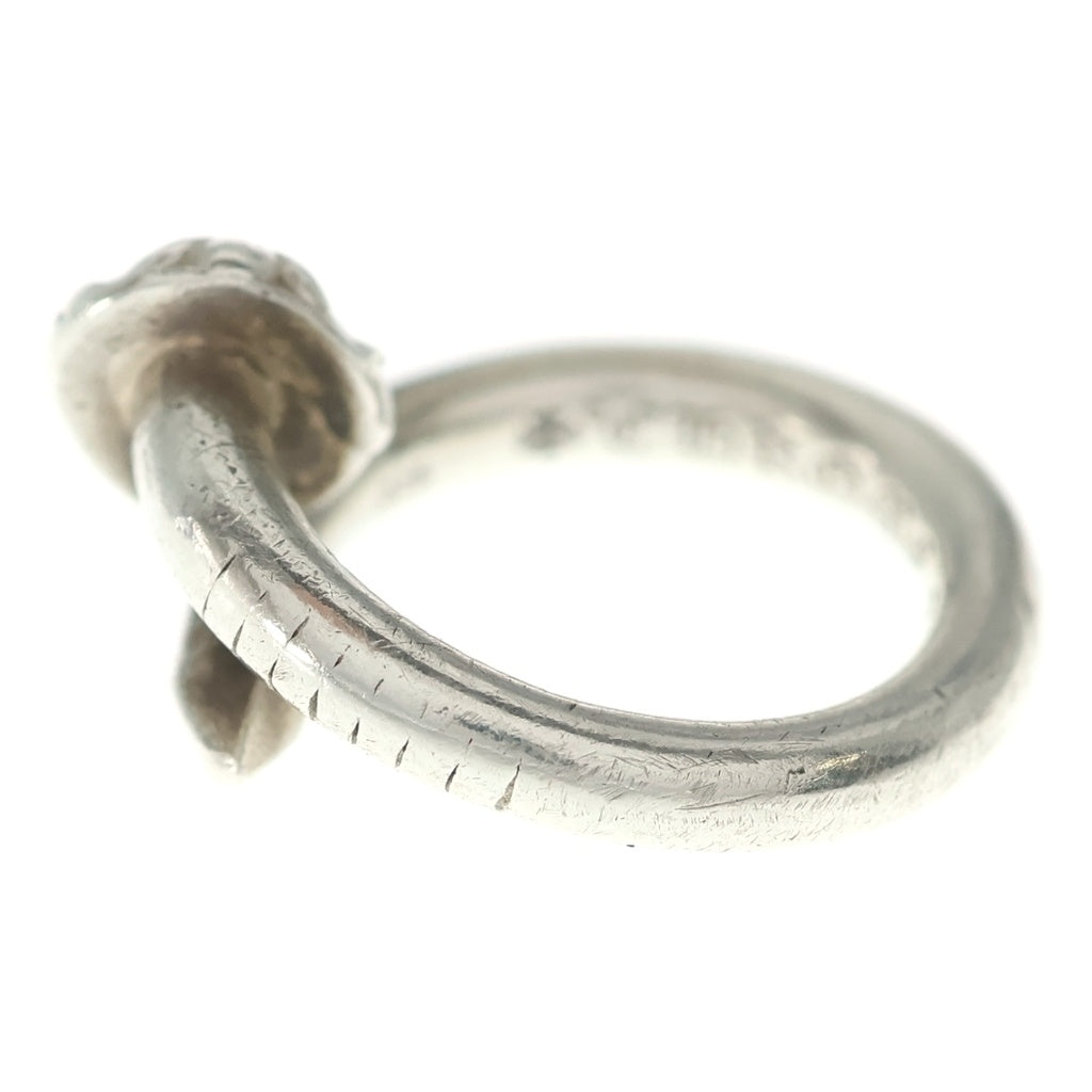 CHROME HEARTS(クロムハーツ) NAIL CRSBALL ネイル クロスボール リング シルバー BCA349