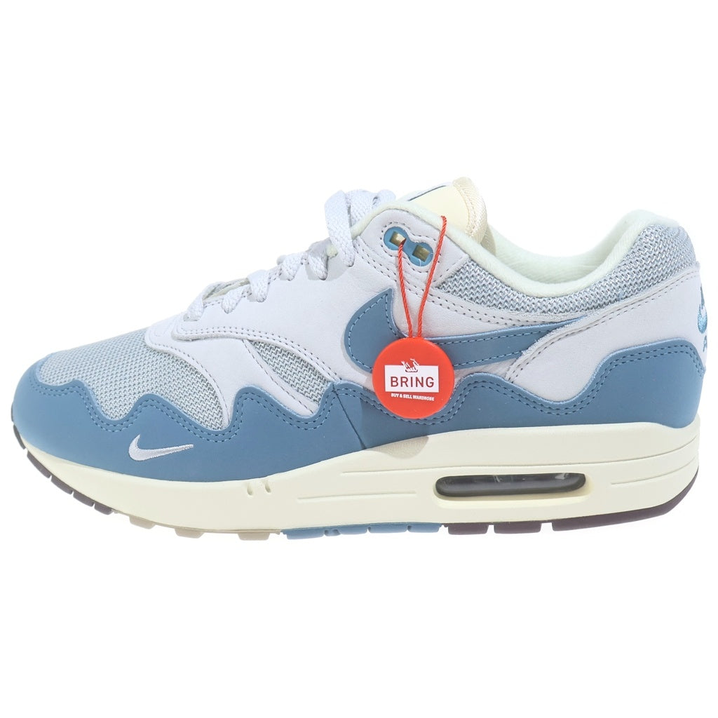 NIKE(ナイキ) ×PATTA AIR MAX 1 /P DH1348-004 パタ エアマックス1 ローカットスニーカー ブルー/グレー US9/27cm