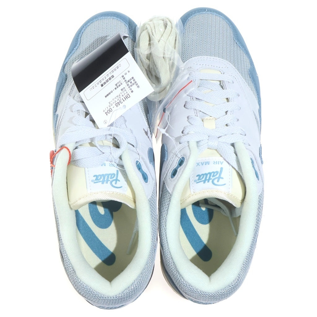 NIKE(ナイキ) ×PATTA AIR MAX 1 /P DH1348-004 パタ エアマックス1 ローカットスニーカー ブルー/グレー US9/27cm