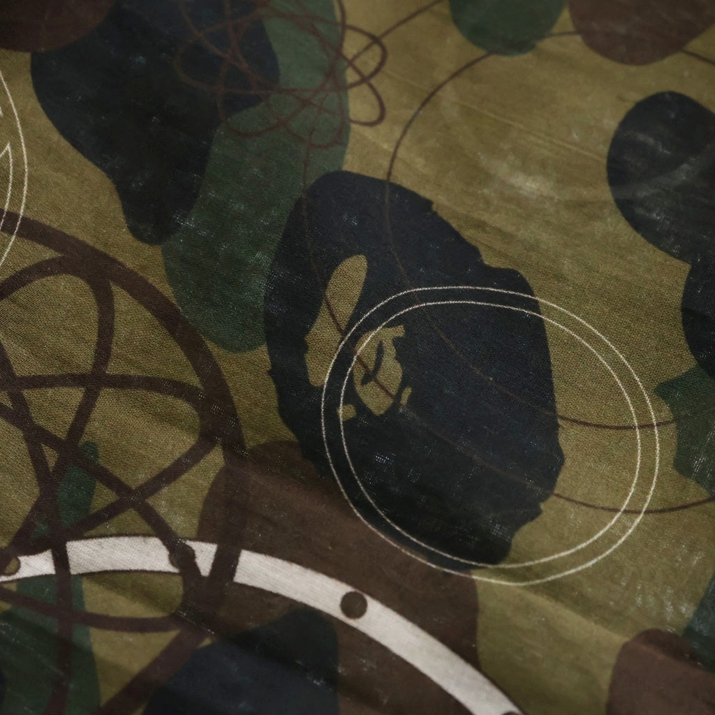 A BATHING APE(アベイシングエイプ) ×Futura 1ST CAMO STOLE ファーストカモストール スカーフ カーキ