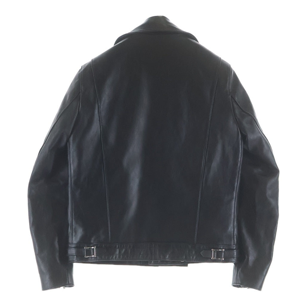 Lewis Leathers(ルイスレザー) CYCLONE TIGHT FIT REAL HIDE サイクロン タイトフィット リアル ハイド ジップアップ ダブルライダース レザー ジャケット ブラック