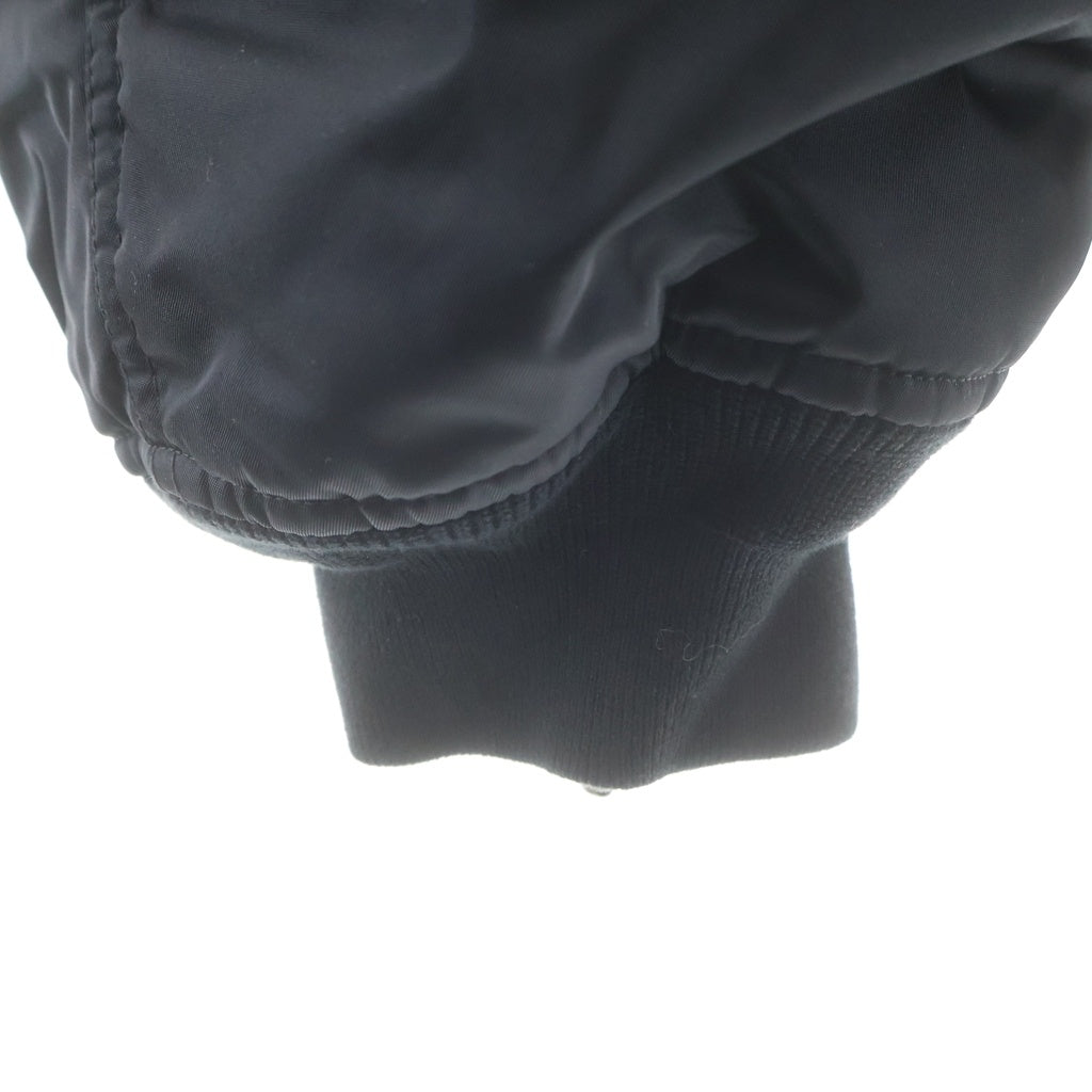 BALENCIAGA(バレンシアガ) 23SS Light Bomber フーデッド ナイロン ボンバージャケット ブラック 698843 TL025