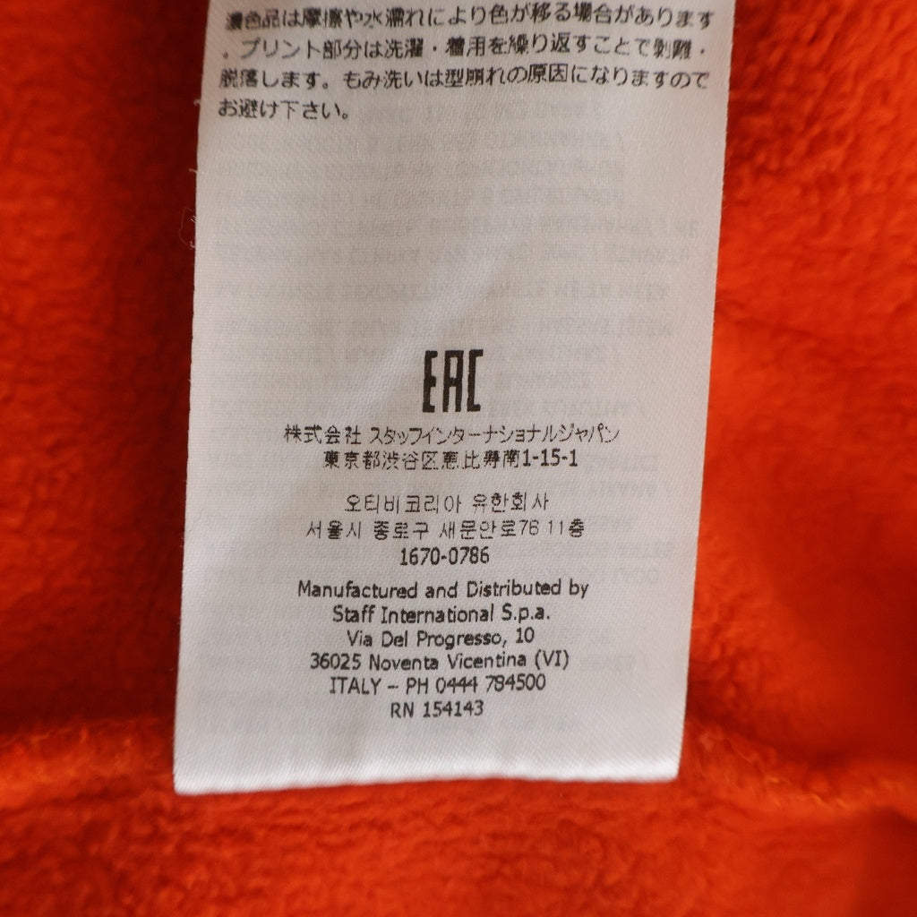 DSQUARED2(ディースクエアード) Arctic Pocket Ski Hoodie アークティックポケットスキーフーディー プルオーバーパーカー オレンジ 571GU0536 S25516