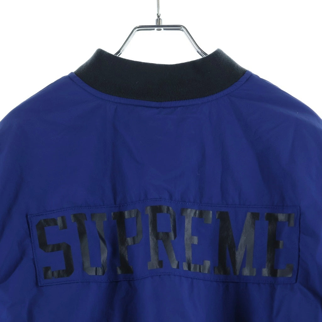 SUPREME(シュプリーム) 26SS Zip-Off Sleeve Reflective Stripe Jacket ジップオフ スリーブ リフレクティブ ストライプ ジャケット ブルー