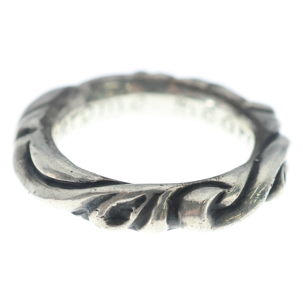 CHROME HEARTS(クロムハーツ) SCRL BAND スクロールバンド リング シルバー BCA351