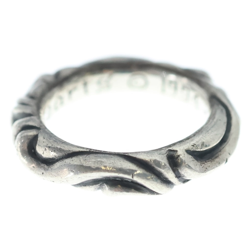 CHROME HEARTS(クロムハーツ) SCRL BAND スクロールバンド リング シルバー BCA351