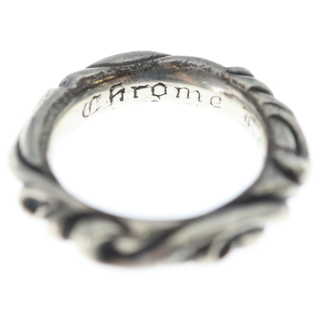 CHROME HEARTS(クロムハーツ) SCRL BAND スクロールバンド リング シルバー BCA351