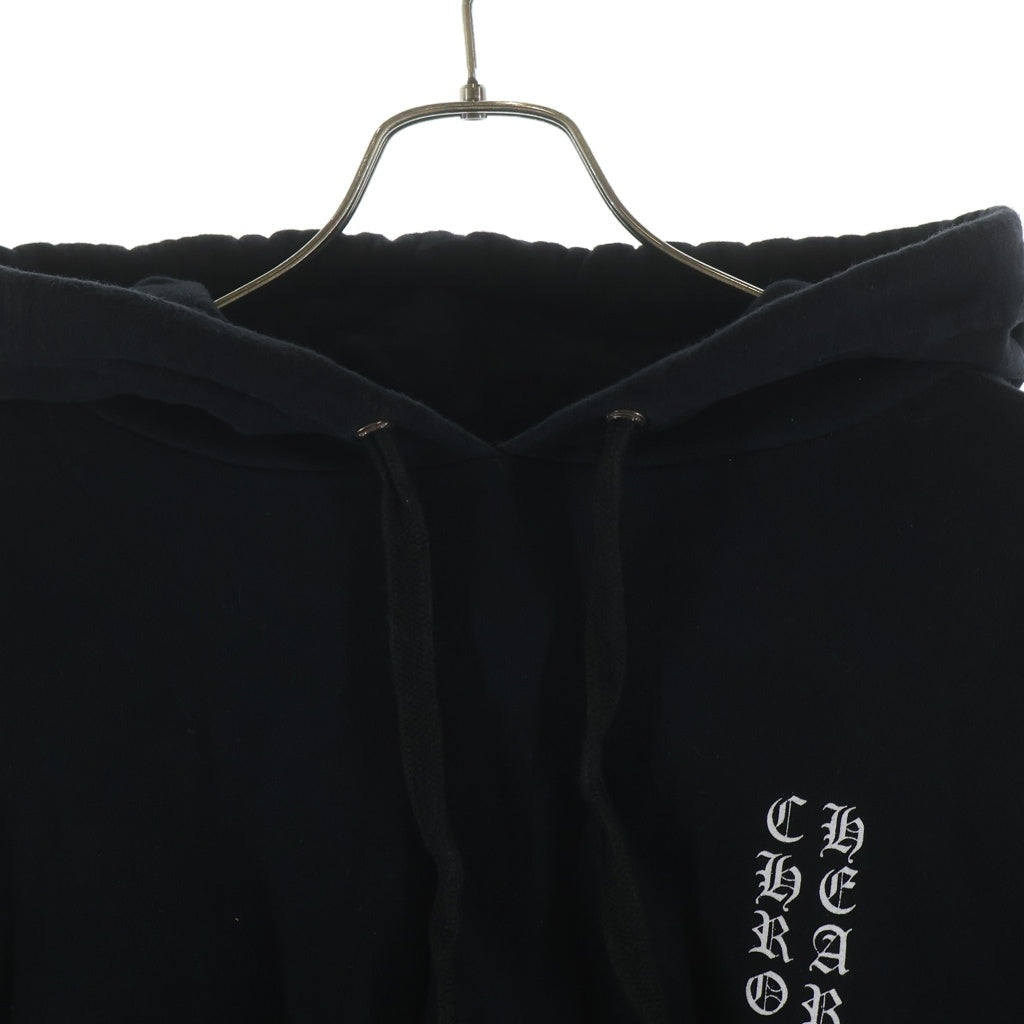 CHROME HEARTS(クロムハーツ) SWTSHRT PLVR アームロゴプリントプルオーバーパーカー ブラック