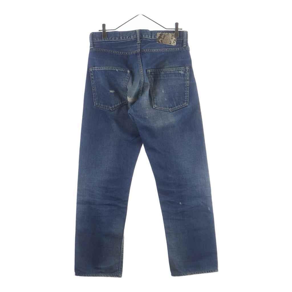 VISVIM(ヴィスヴィム) 05D5 パイソンパッチ リペア加工 ストレート