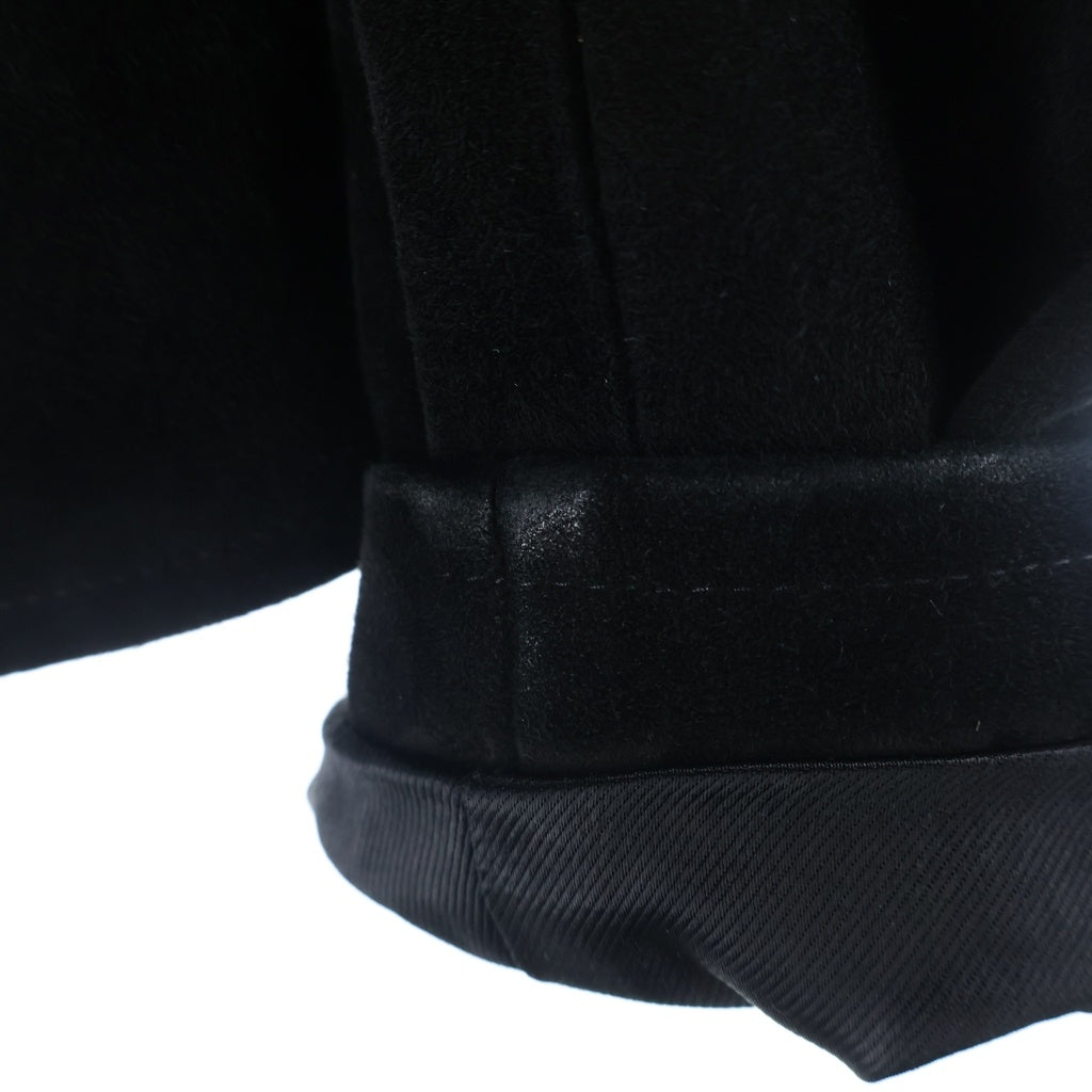 SAINT LAURENT PARIS(サンローランパリ) L01 Classic Motorcycle Jacket クラシック モーターサイクル ダブルライダース スウェード レザー ジャケット ブラック 484284 Y5NM1