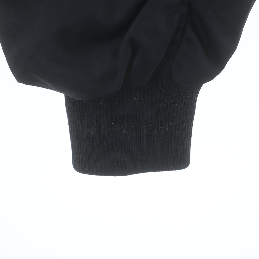 DIESEL(ディーゼル) 24AW SUPER-MANUA ワッペンボンバージャケット ジップアップブルゾン ブラック A17576
