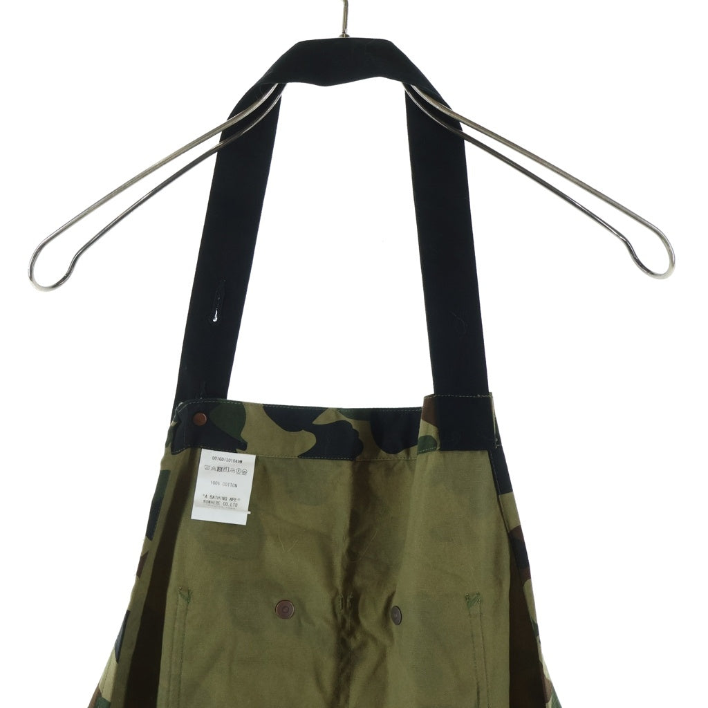 A BATHING APE(アベイシングエイプ) 1ST CAMO Duck Apron 1STカモ