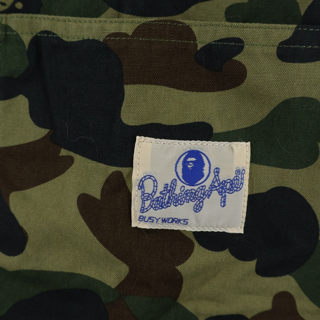 A BATHING APE(アベイシングエイプ) 1ST CAMO Duck Apron 1STカモ