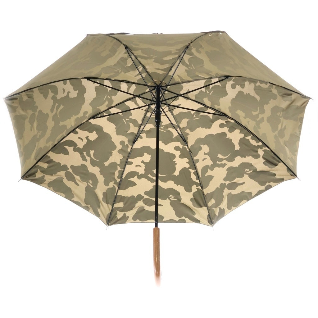 A BATHING APE(アベイシングエイプ) 1ST CAMO UMBRELLA 1STカモ アンブレラ 傘 グリーン