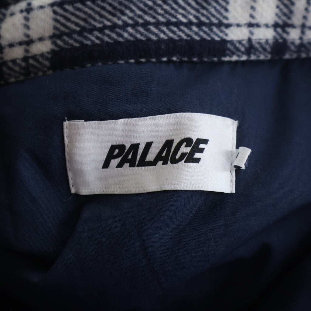 Palace Skateboards(パレススケートボーズ) CHECK INSULATED SHIRT チェック インシュレイティドシャツ ネイビー
