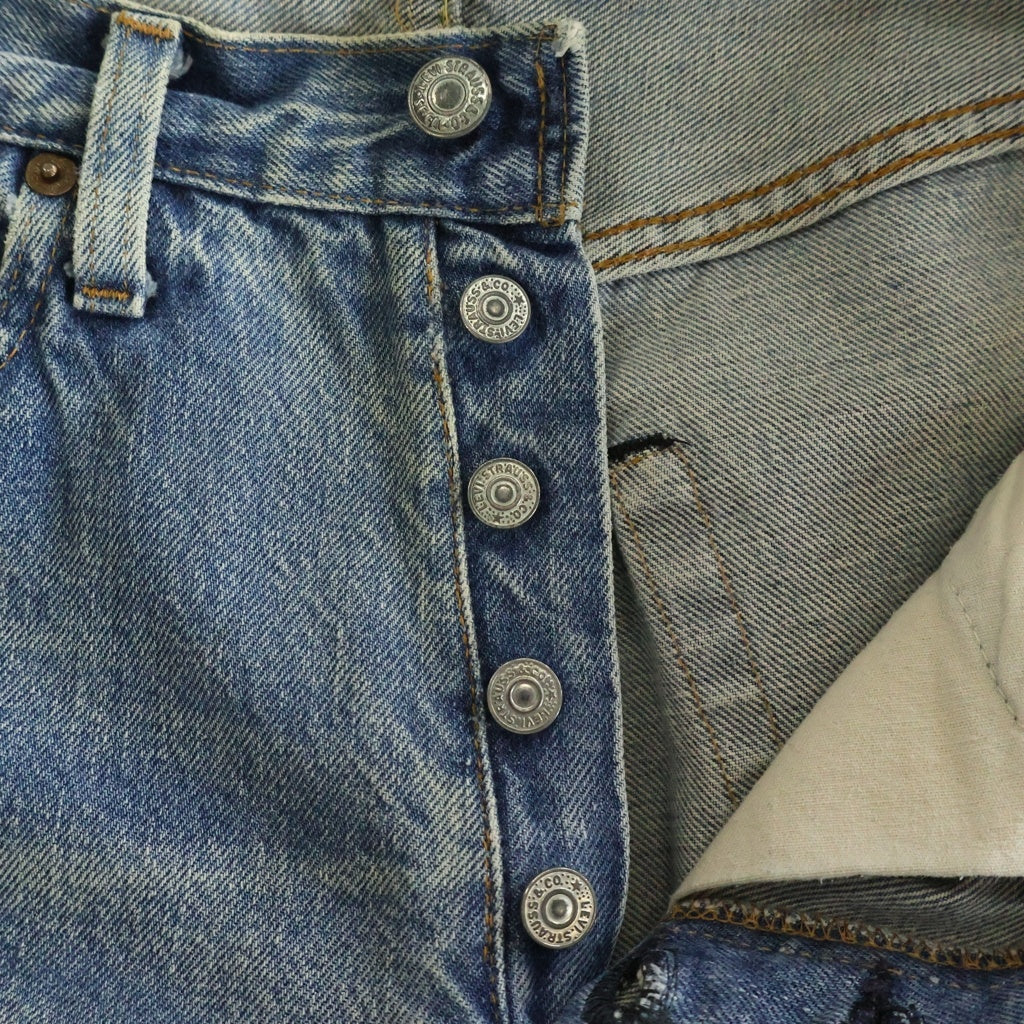 Levi's(リーバイス) 90S VINTAGE 501 ボタン裏刻印524 スモールe 両面タブ ストレート ジップフライ デニムパンツ インディゴ W31L33