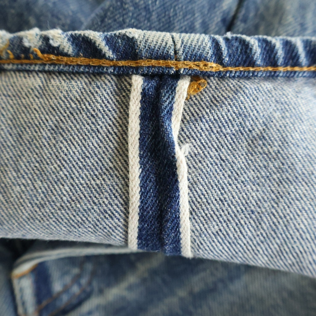 Levi's(リーバイス) 90S VINTAGE 501 ボタン裏刻印524 スモールe 両面タブ ストレート ジップフライ デニムパンツ インディゴ W31L33