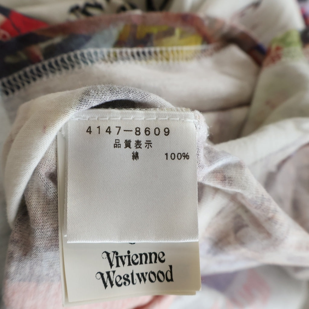 Vivienne Westwood(ヴィヴィアンウエストウッド) Art Lover Chaos アートラヴァーケイオス 半袖Tシャツ カットソー マルチカラー 4147-8609