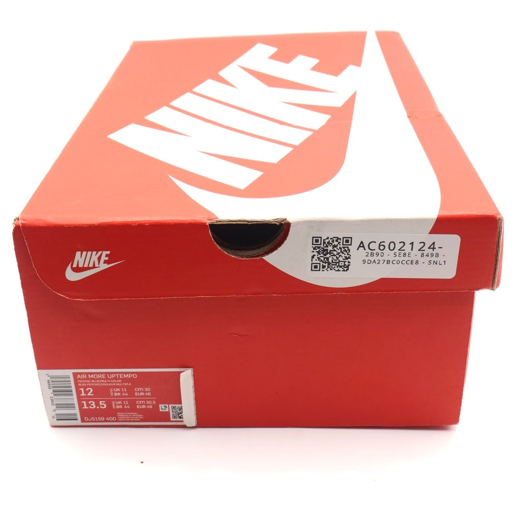 NIKE(ナイキ) AIR MORE UPTEMPO SKY BLUE DJ5159-400 エアモアアップテンポ スカイブルー ミッドカットスニーカー シューズ ブルー/ホワイト US12/30cm